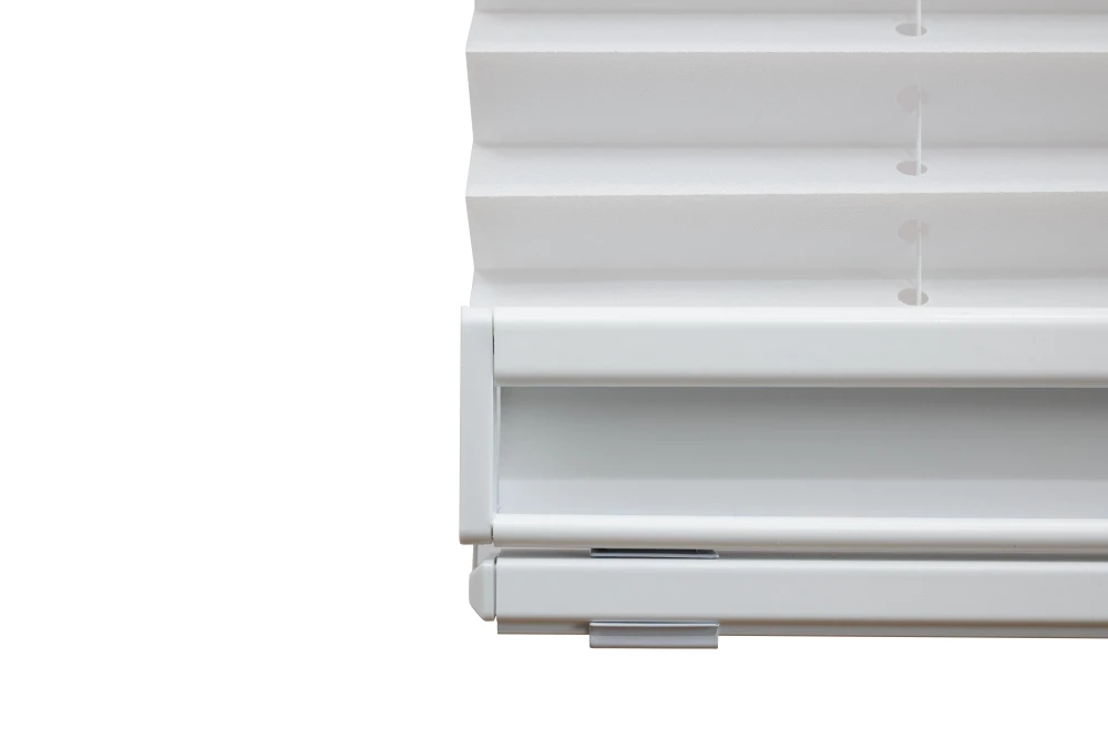 BS Pleated blind – Single-layer, semi-blackout – WHITE (P102) – 6